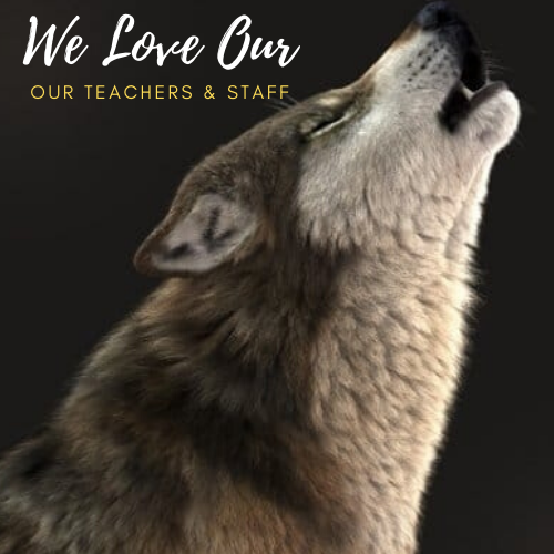 We love our teachers and staff 